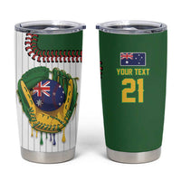 Custom Dripping Baseball Australia Tumbler Cup