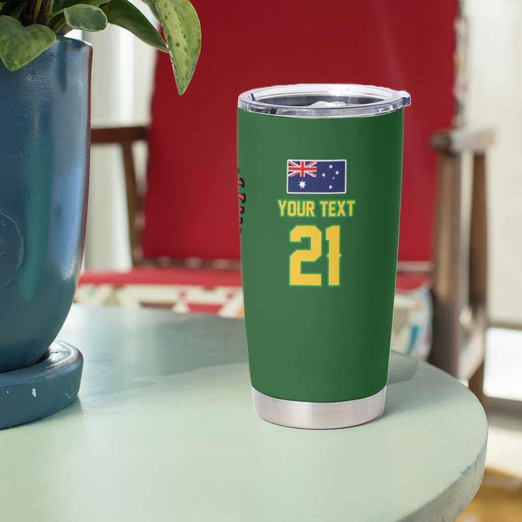 Custom Dripping Baseball Australia Tumbler Cup