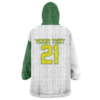 Custom Dripping Baseball Australia Wearable Blanket Hoodie