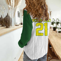 Custom Dripping Baseball Australia Women Casual Shirt