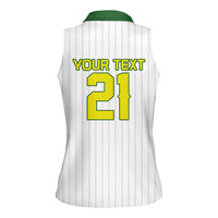 Custom Dripping Baseball Australia Women Sleeveless Polo Shirt