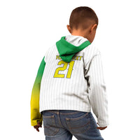 Custom Dripping Baseball Brazil Kid Hoodie