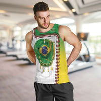 Custom Dripping Baseball Brazil Men Tank Top
