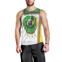 Custom Dripping Baseball Brazil Men Tank Top