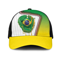 Dripping Baseball Brazil Mesh Trucker Cap