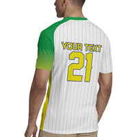 Custom Dripping Baseball Brazil Rugby Jersey