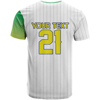 Custom Dripping Baseball Brazil T Shirt
