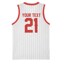 Custom Dripping Baseball Canada Basketball Jersey