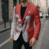 Custom Dripping Baseball Canada Blazer