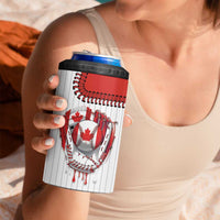Custom Dripping Baseball Canada 4 in 1 Can Cooler Tumbler