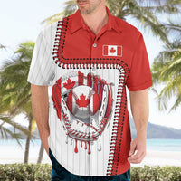 Custom Dripping Baseball Canada Hawaiian Shirt