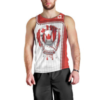 Custom Dripping Baseball Canada Men Tank Top
