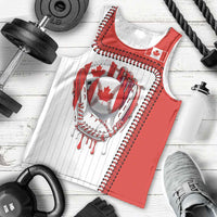 Custom Dripping Baseball Canada Men Tank Top