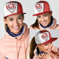 Dripping Baseball Canada Mesh Trucker Cap