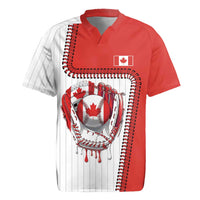 Custom Dripping Baseball Canada Rugby Jersey
