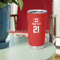 Custom Dripping Baseball Canada Tumbler Cup