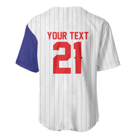 Custom Dripping Baseball Chinese Taipei Baseball Jersey