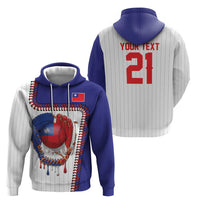 Custom Dripping Baseball Chinese Taipei Hoodie