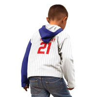 Custom Dripping Baseball Chinese Taipei Kid Hoodie