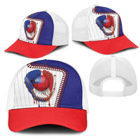 Dripping Baseball Chinese Taipei Mesh Trucker Cap