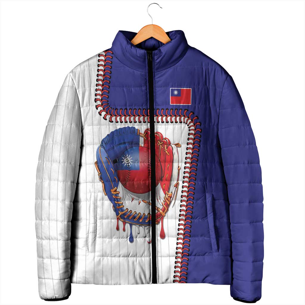 Custom Dripping Baseball Chinese Taipei Padded Jacket