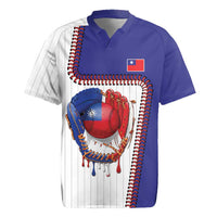Custom Dripping Baseball Chinese Taipei Rugby Jersey