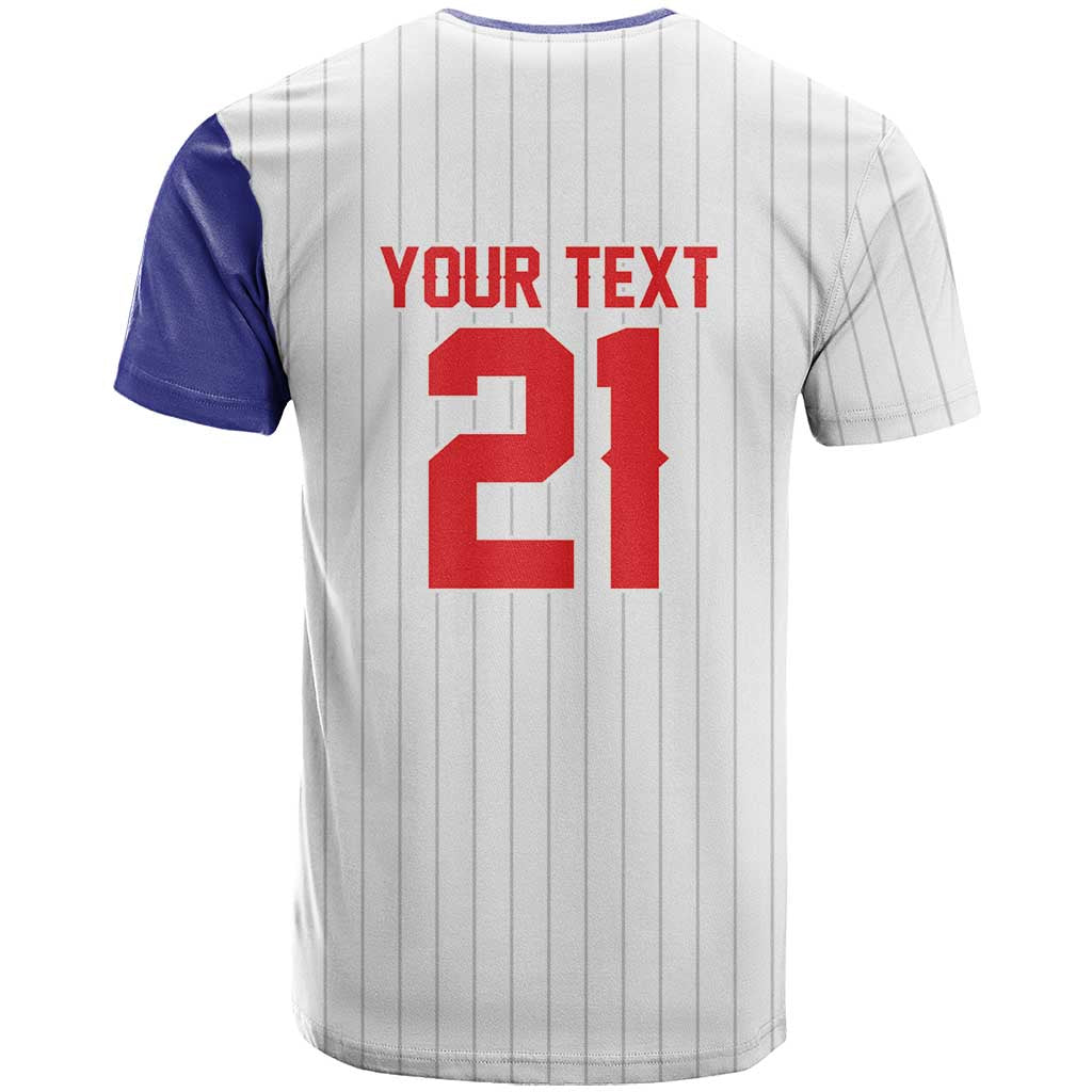 Custom Dripping Baseball Chinese Taipei T Shirt