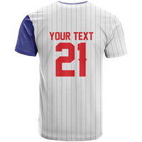 Custom Dripping Baseball Chinese Taipei T Shirt