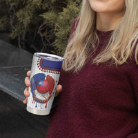 Custom Dripping Baseball Chinese Taipei Tumbler Cup