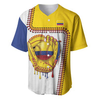 Custom Dripping Baseball Colombia Baseball Jersey