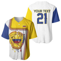 Custom Dripping Baseball Colombia Baseball Jersey