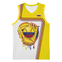 Custom Dripping Baseball Colombia Basketball Jersey