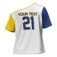 Custom Dripping Baseball Colombia Cross Shoulder Shirt