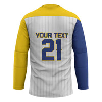 Custom Dripping Baseball Colombia Hockey Jersey