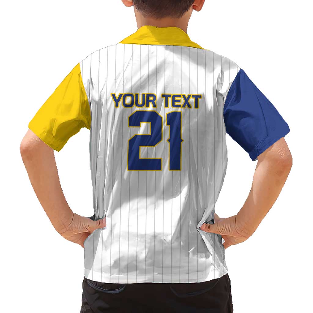 Custom Dripping Baseball Colombia Kid Hawaiian Shirt