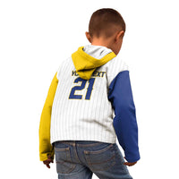 Custom Dripping Baseball Colombia Kid Hoodie