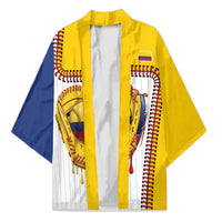 Custom Dripping Baseball Colombia Kimono