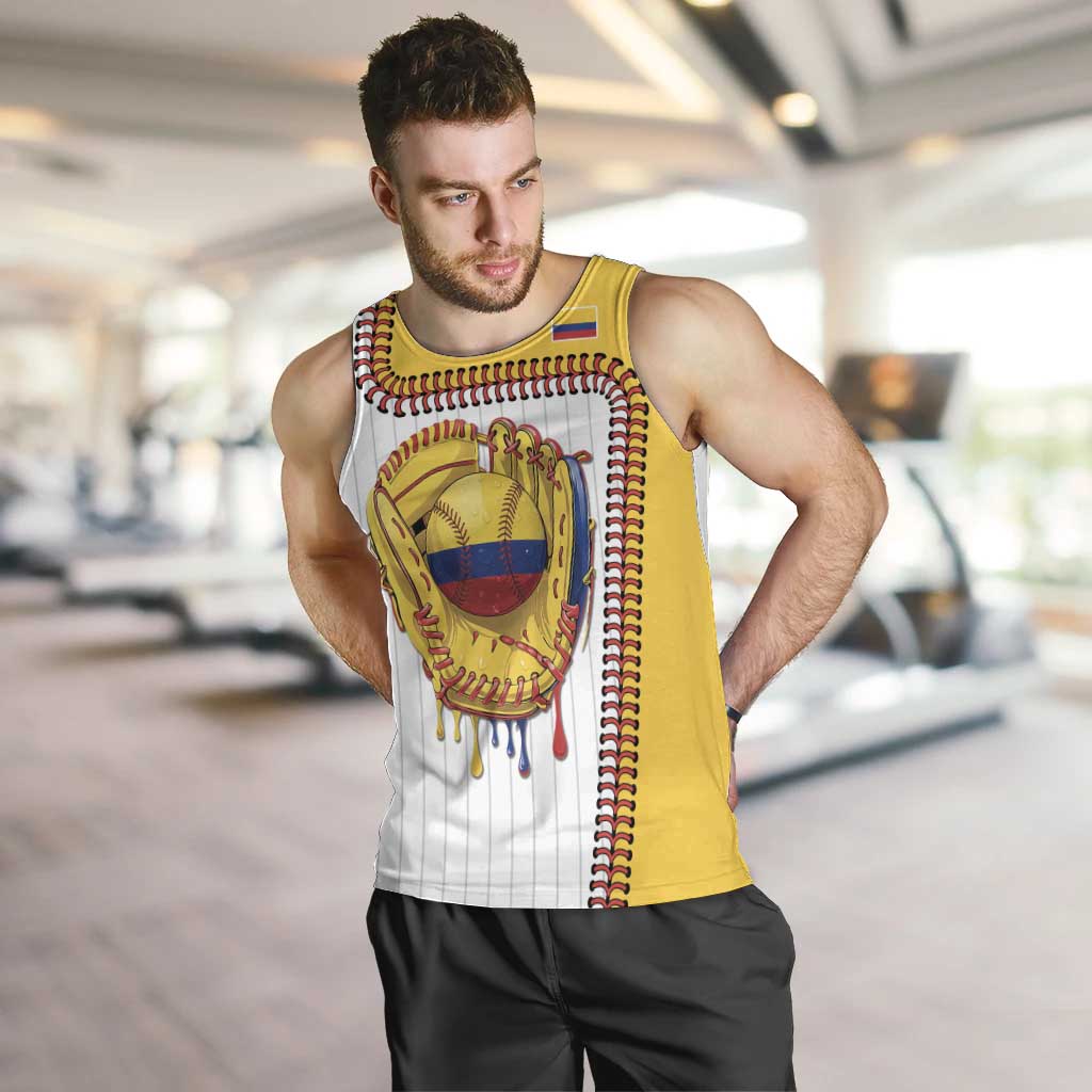 Custom Dripping Baseball Colombia Men Tank Top