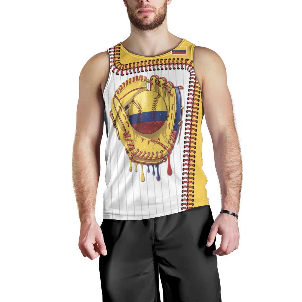 Custom Dripping Baseball Colombia Men Tank Top