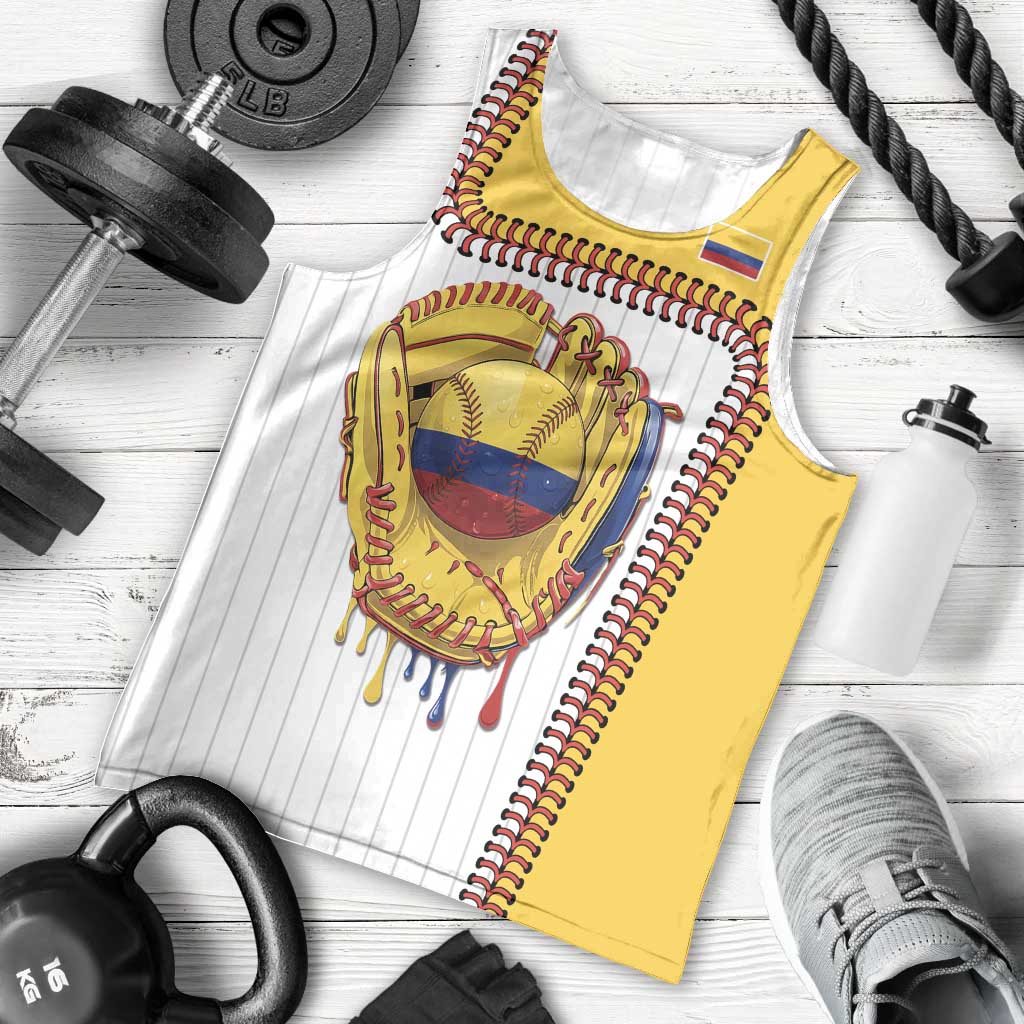 Custom Dripping Baseball Colombia Men Tank Top