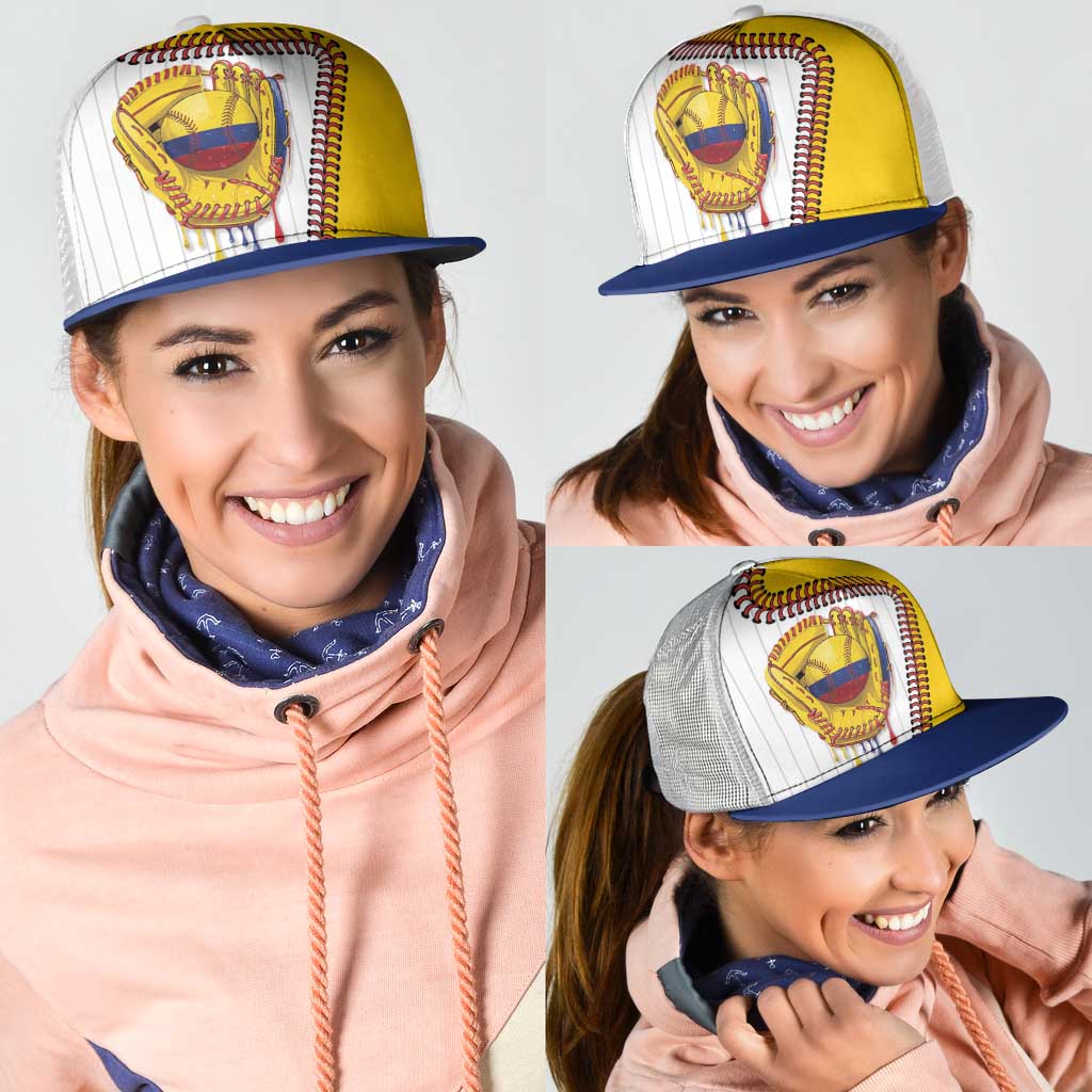Dripping Baseball Colombia Mesh Trucker Cap
