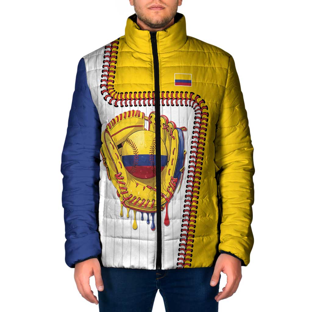 Custom Dripping Baseball Colombia Padded Jacket