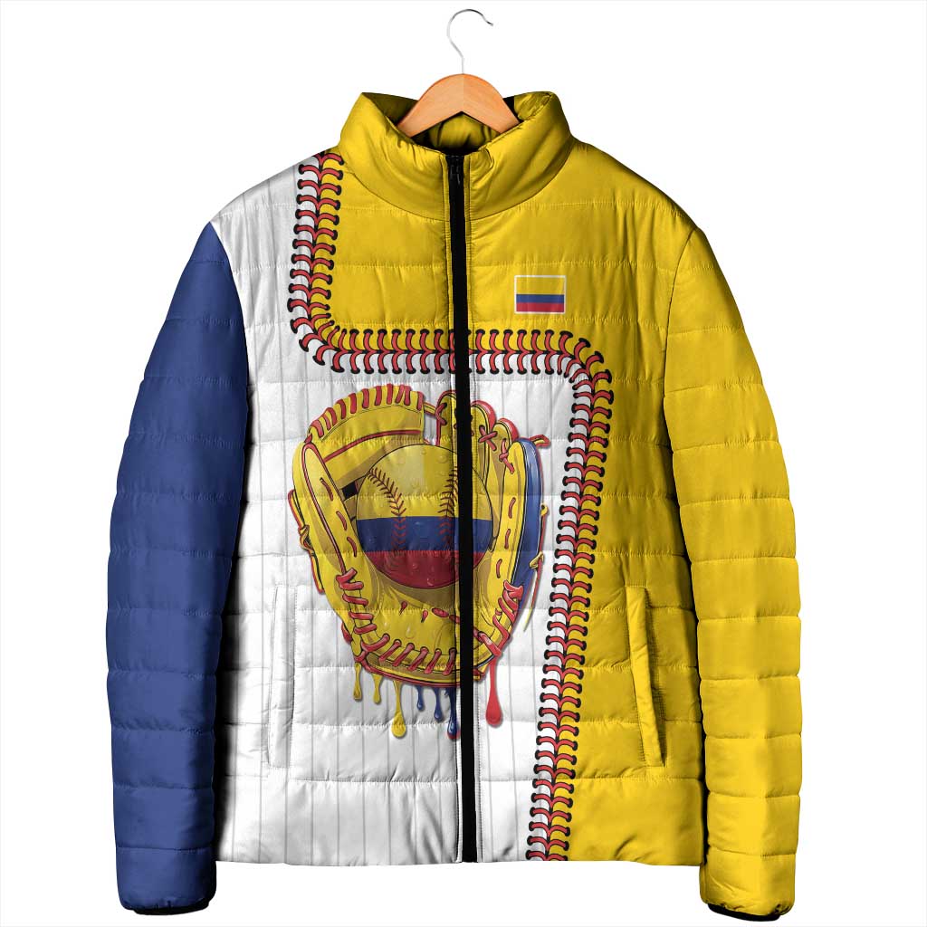 Custom Dripping Baseball Colombia Padded Jacket