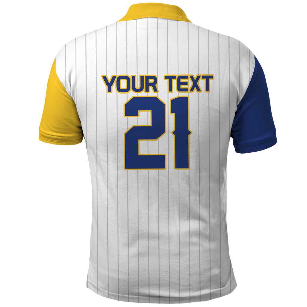 Custom Dripping Baseball Colombia Polo Shirt