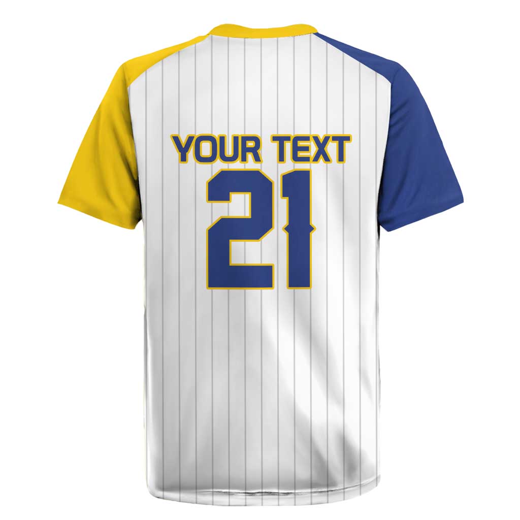 Custom Dripping Baseball Colombia Rugby Jersey