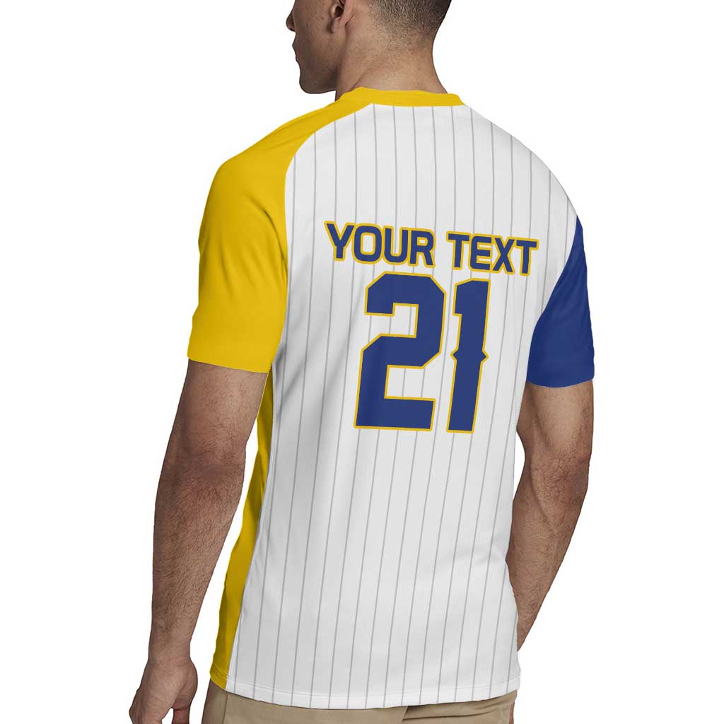 Custom Dripping Baseball Colombia Rugby Jersey