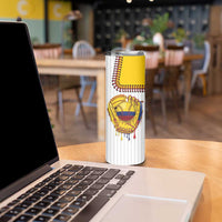 Custom Dripping Baseball Colombia Skinny Tumbler