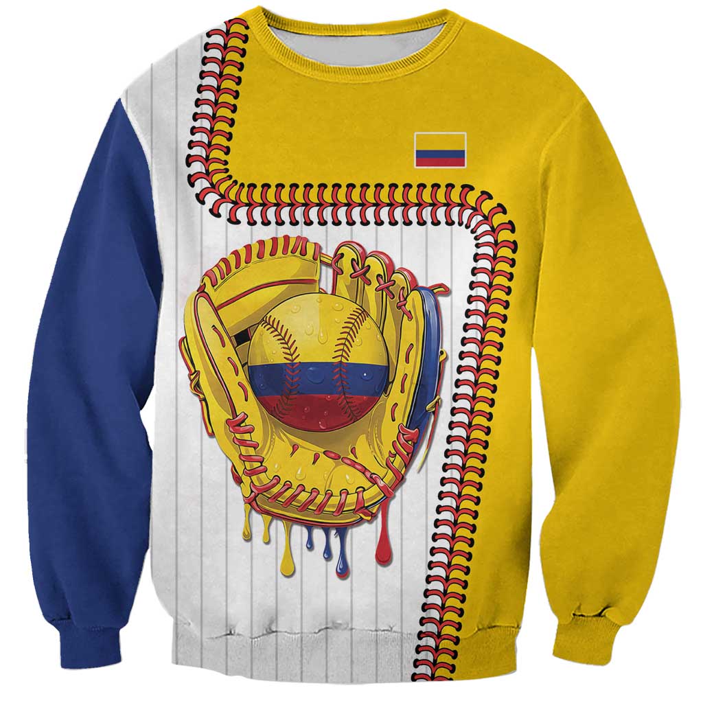 Custom Dripping Baseball Colombia Sweatshirt