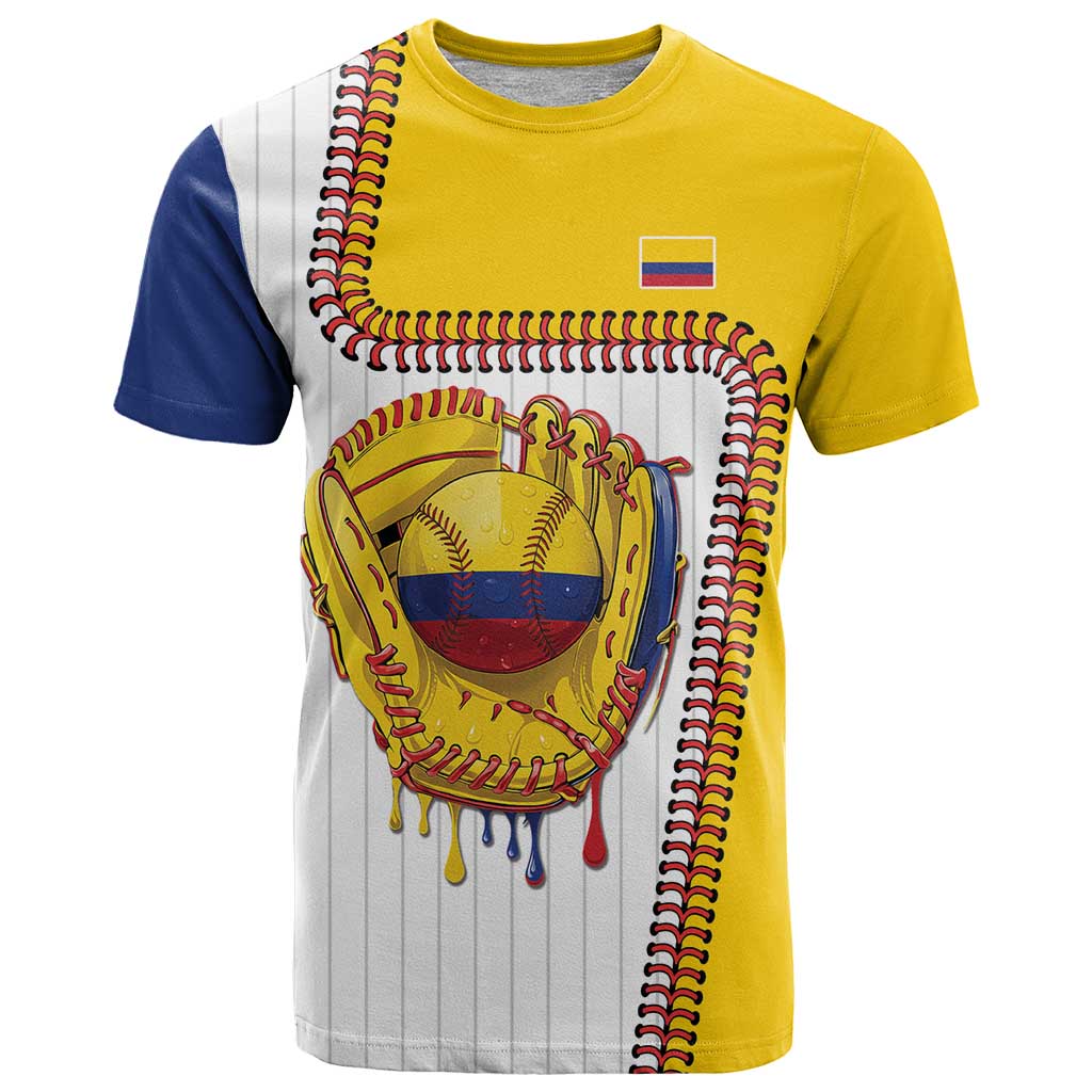 Custom Dripping Baseball Colombia T Shirt