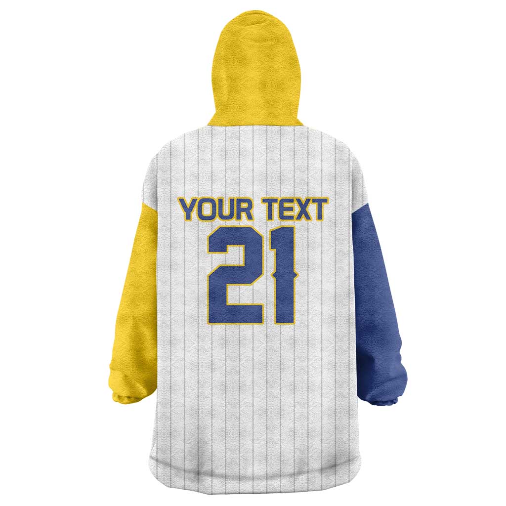 Custom Dripping Baseball Colombia Wearable Blanket Hoodie